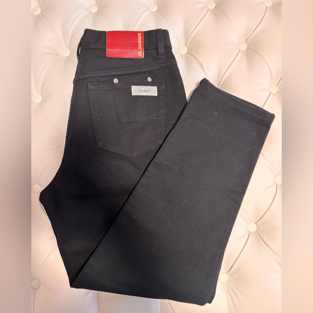 Jil Sander black jeans size 40
